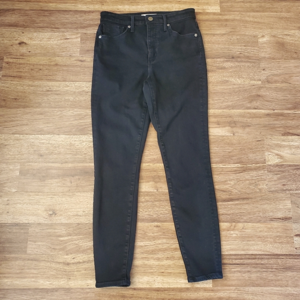 Revtown Size 28 High Rise Skinny Black Jeans